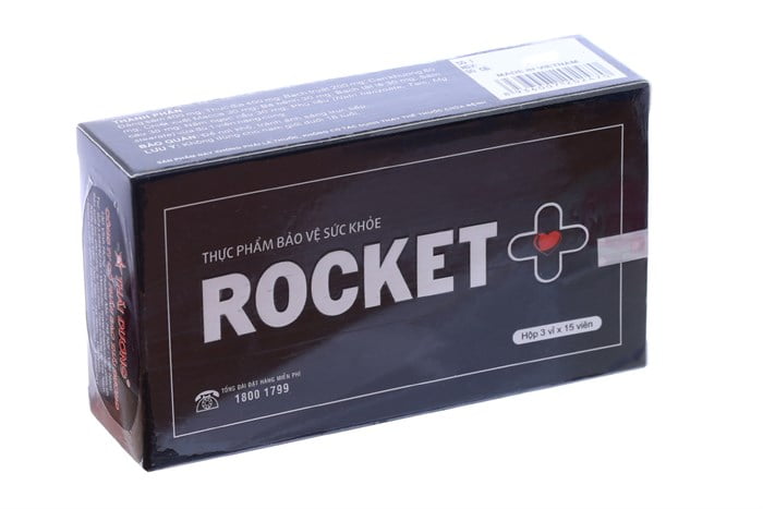 Viên uống ROCKET+ hỗ trợ sinh lí nam giới