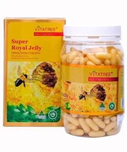Sữa ong chúa Vitatree Super Royal Jelly 1600mg, Hộp 365 viên