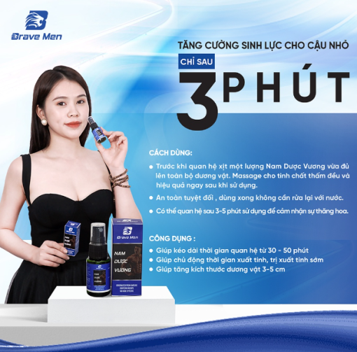 Chai Xit Nam Dược Vương Chính Hãng