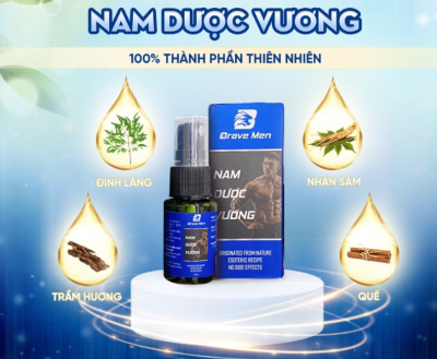 Chai Xit Nam Dược Vương Chính Hãng
