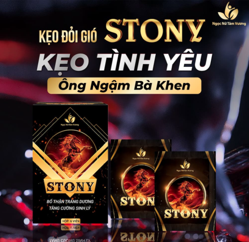Kẹo Đổi Gió Stony Chính Hãng - Cảm Xúc Thăng Hoa