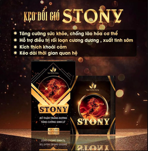 Kẹo Đổi Gió Stony Chính Hãng - Cảm Xúc Thăng Hoa