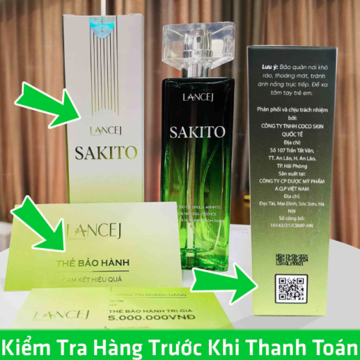 Chai Xịt Sakito Khử Mùi Hôi Nách Chính Hãng