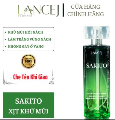 Chai Xịt Sakito Khử Mùi Hôi Nách Chính Hãng