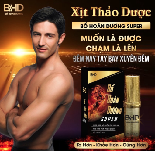 Chai Xịt Bổ Hoàn Dương Plus - Kéo Dài Thời Gian 45 Phút