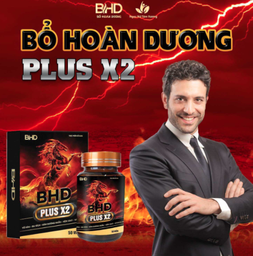 Viên Uống Bổ Hoàn Dương Plus X2 Chính Hãng