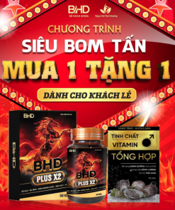 Viên Uống Bổ Hoàn Dương Plus X2 Chính Hãng