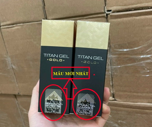 Gel Titan Gold Chính Hãng - Gel Tăng Kích Thước