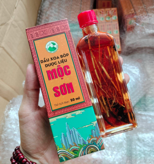 Dầu Xoa Bóp Mộc Sơn Chính Hãng