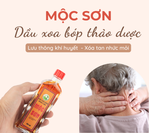 Dầu Xoa Bóp Mộc Sơn Chính Hãng