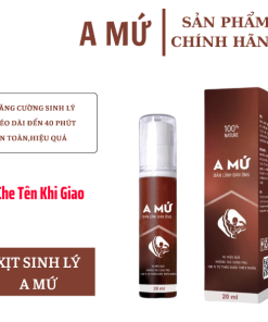 Xịt A Mứ Chính Hãng - Kéo Dài Thời Gian Hơn 30 Phút