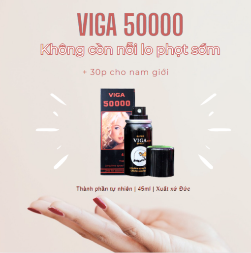 Chai Xịt Viga 50000 Chính Hãng Germany