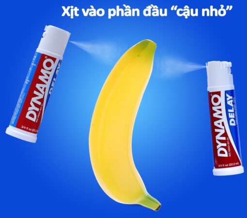 Xịt Dynamo Delay – Hỗ Trợ Kiểm Soát Thời Gian, Nâng Cao Phong Độ