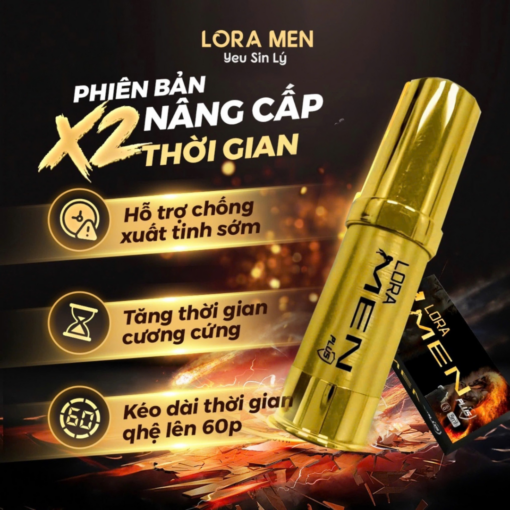Chai Xịt Loramen - Hỗ Trợ Kéo Dài Thời Gian Quan Hệ Cho Nam