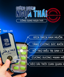 Ngựa Thái Xanh Hàng Chuẩn - Hỗ Trợ Tăng Cường Sinh Lý Nam