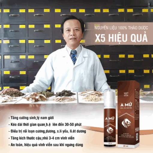 Chai Xịt A Mứ – Giải Pháp Kéo Dài Cuộc Yêu Dành Cho Nam Giới
