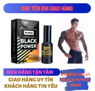 Chai Xịt Bambo Black USD Cao Cấp Cho Nam